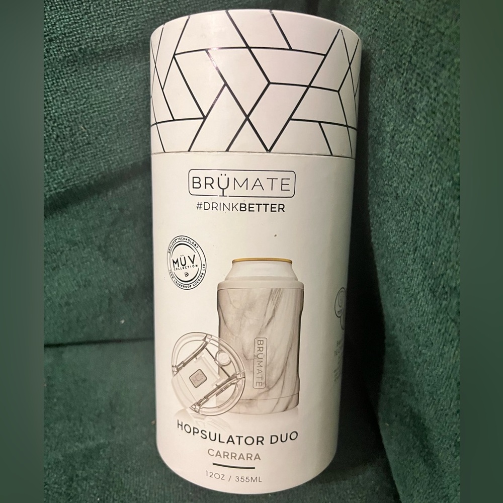 Brumate Stainless Steel Triple Insulated Can-Cooler and 12 oz Tumbler all in one